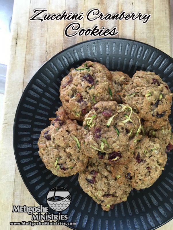 Zucchini Cranberry Cookies for Web